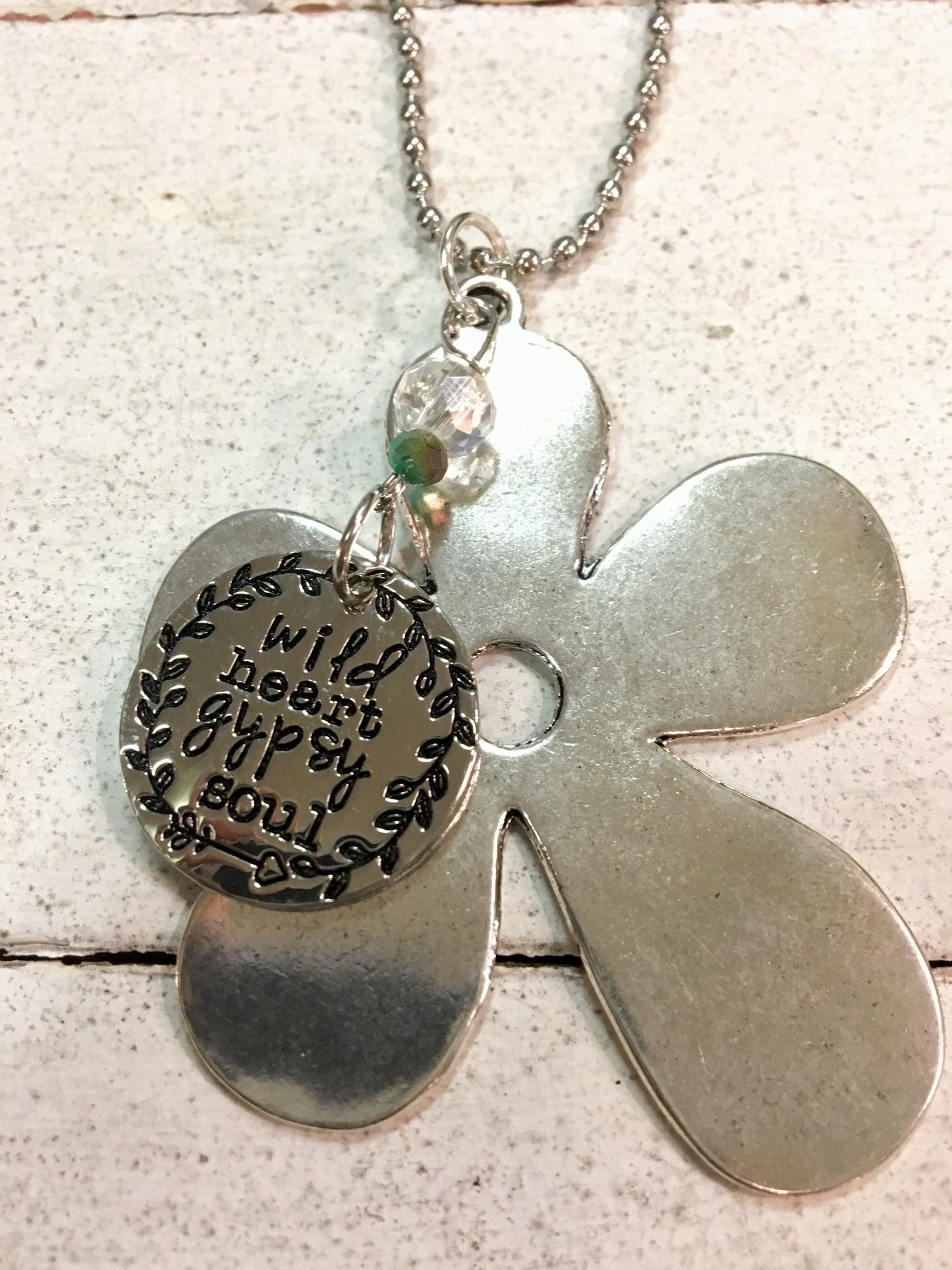 Gypsy Flower Car Charm