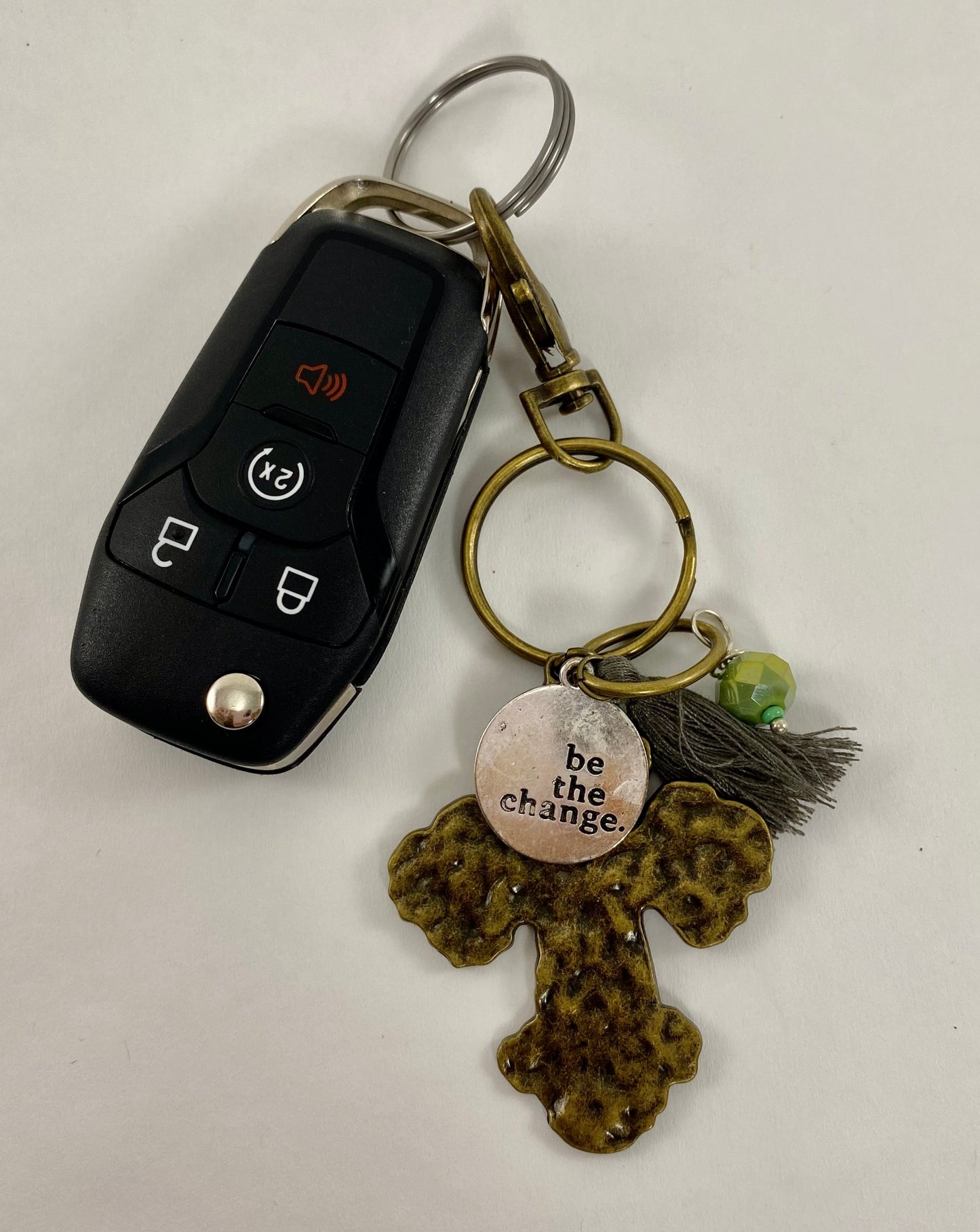 Cross Keychain