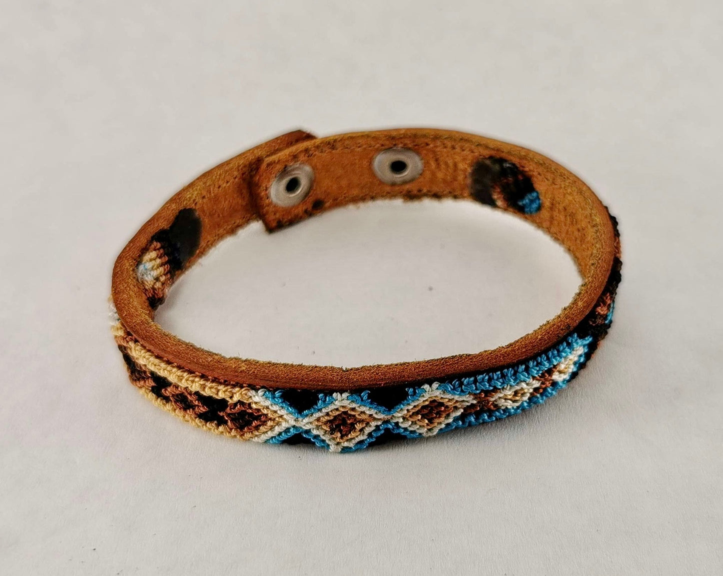 Guatemalan Leather Bracelet