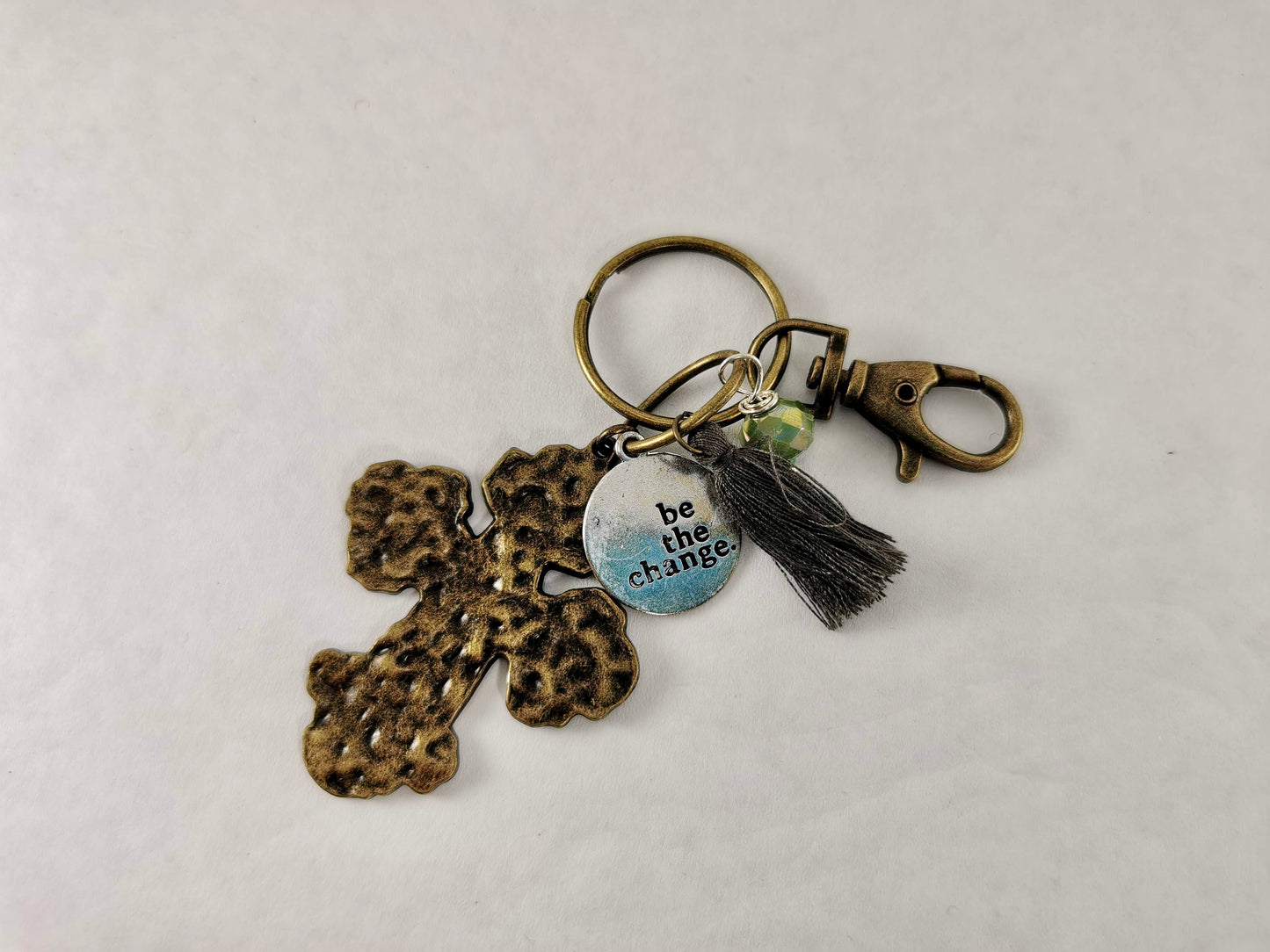 Cross Keychain