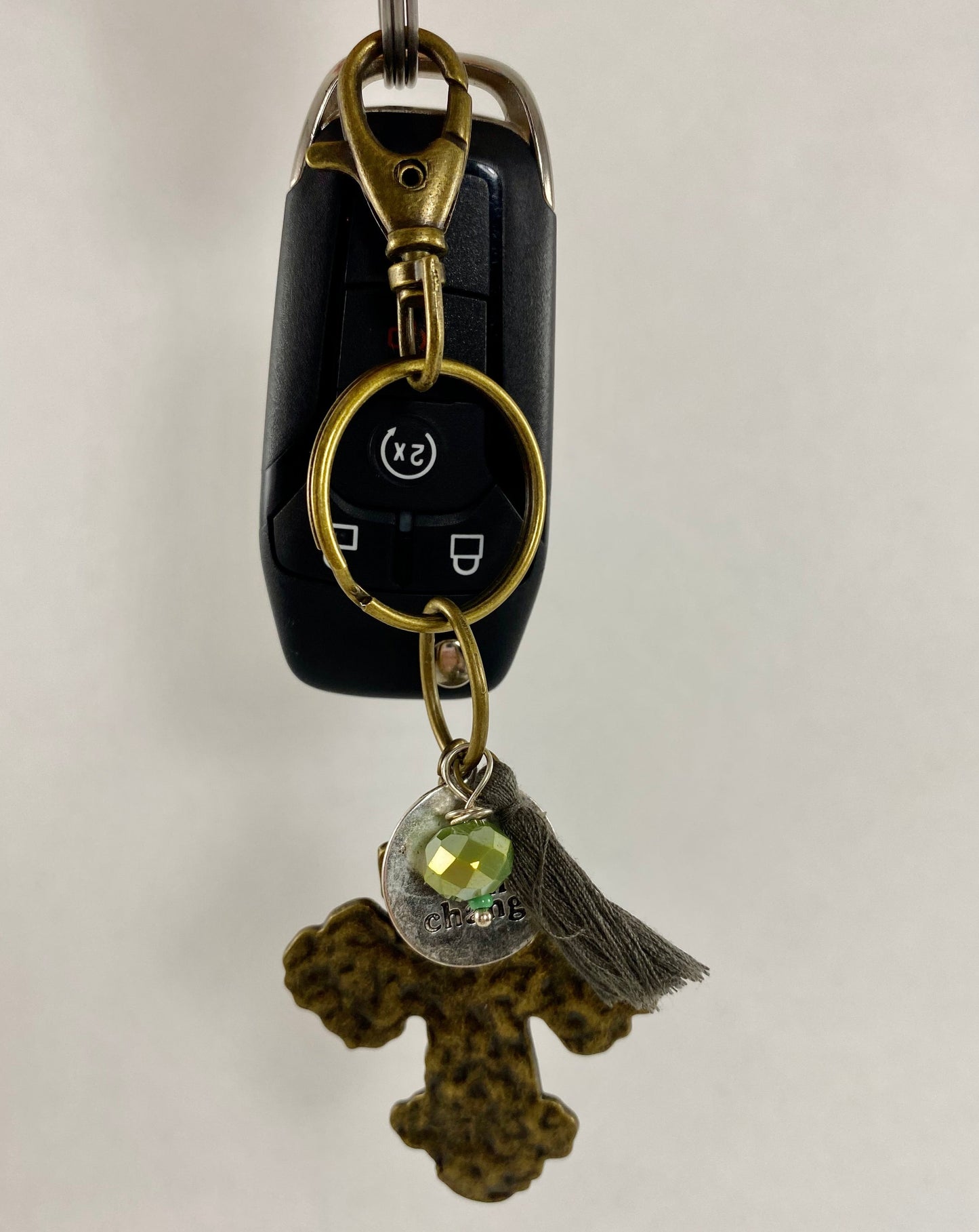 Cross Keychain