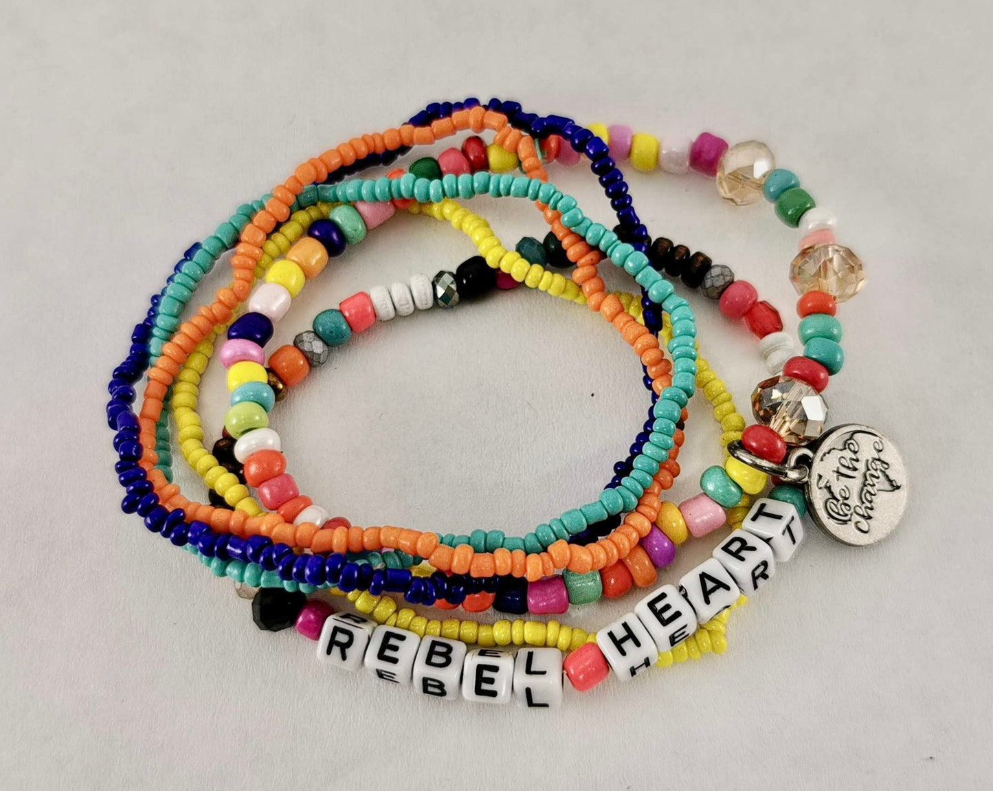 6 Strand Inspirational Bracelet set