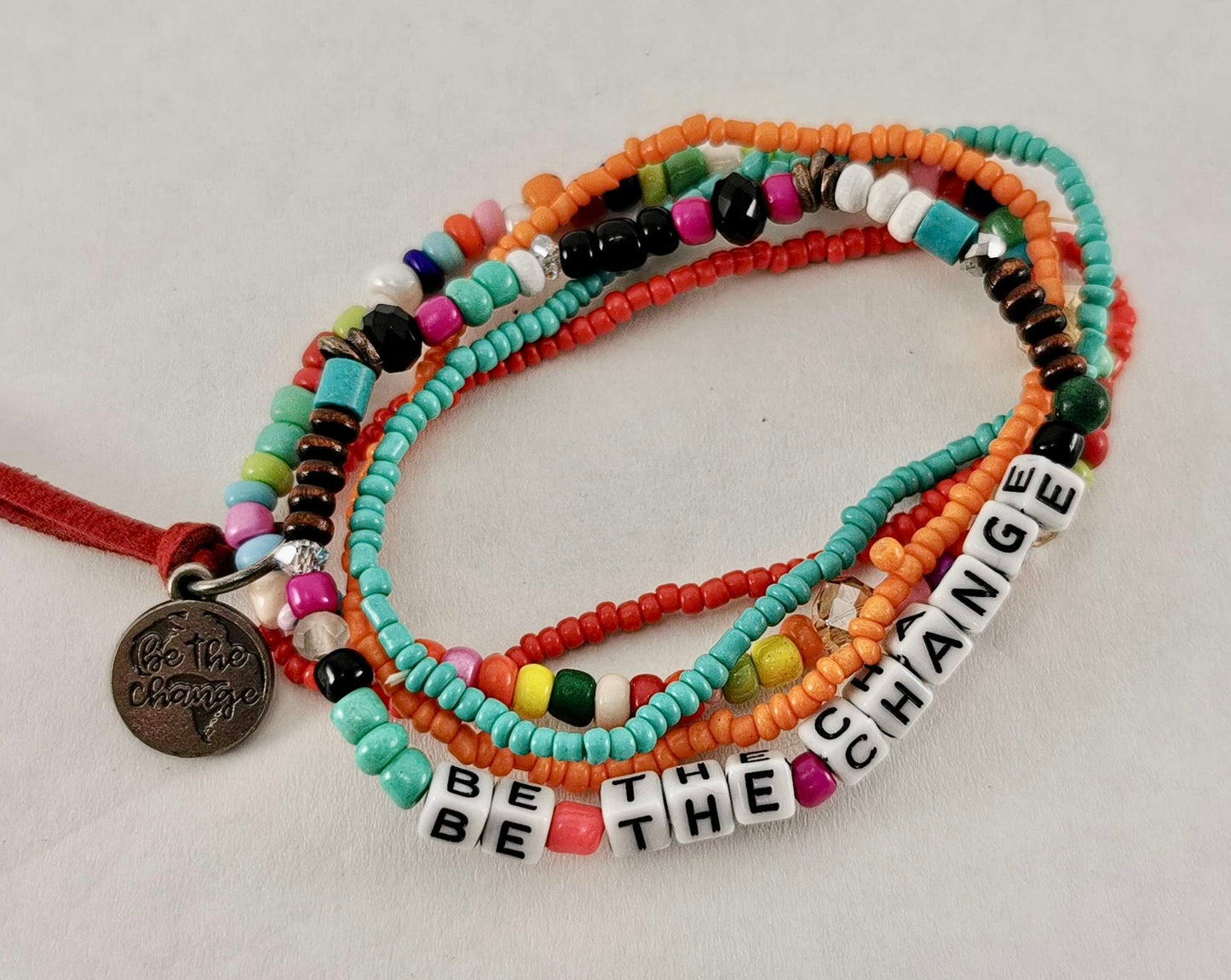 6 Strand Inspirational Bracelet set