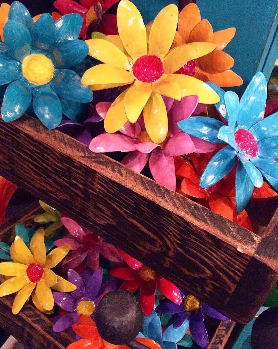 Hand-Painted Mexican Daisy