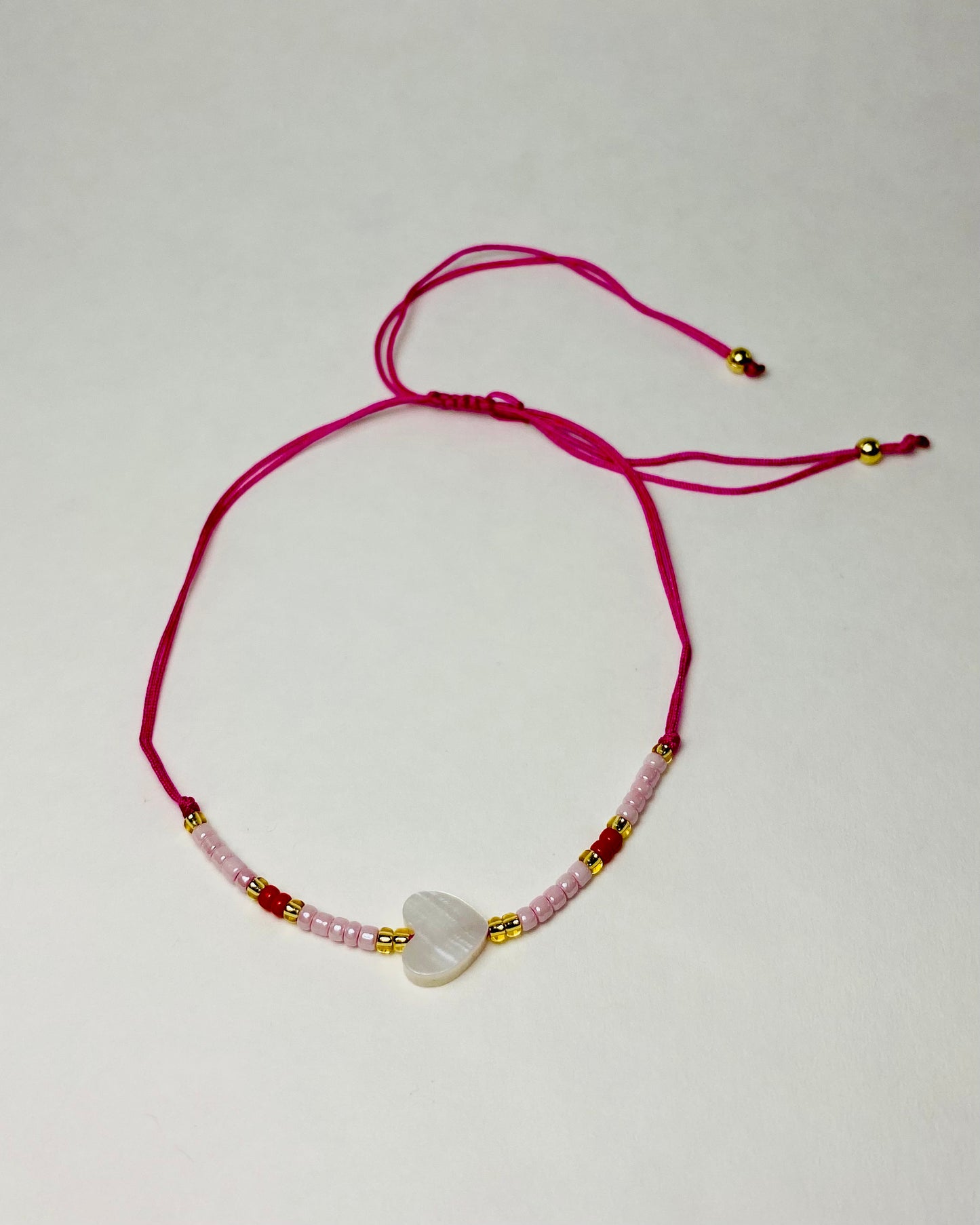 Adjustable Heart Bracelet