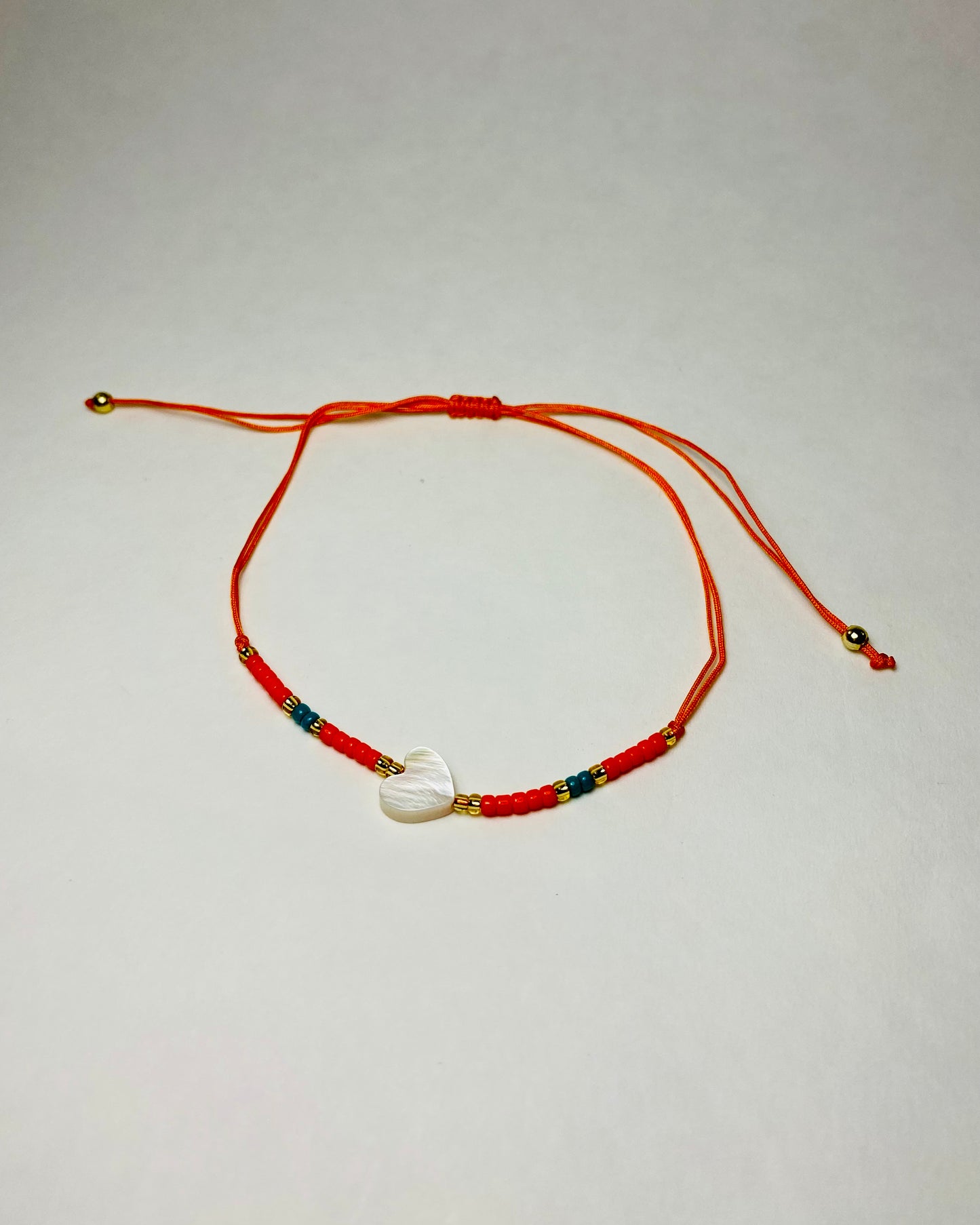 Adjustable Heart Bracelet
