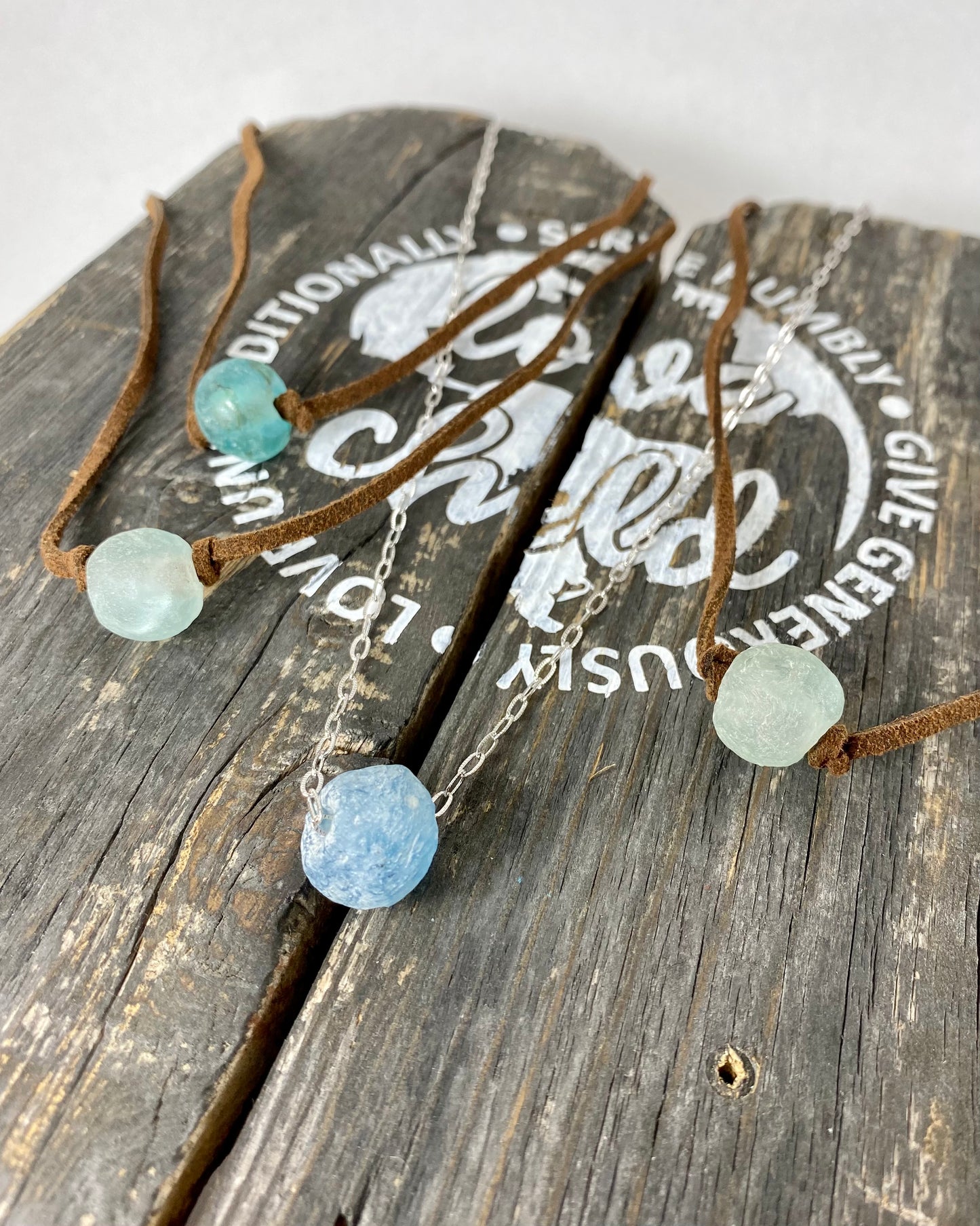 Simple African Trade Bead Necklace