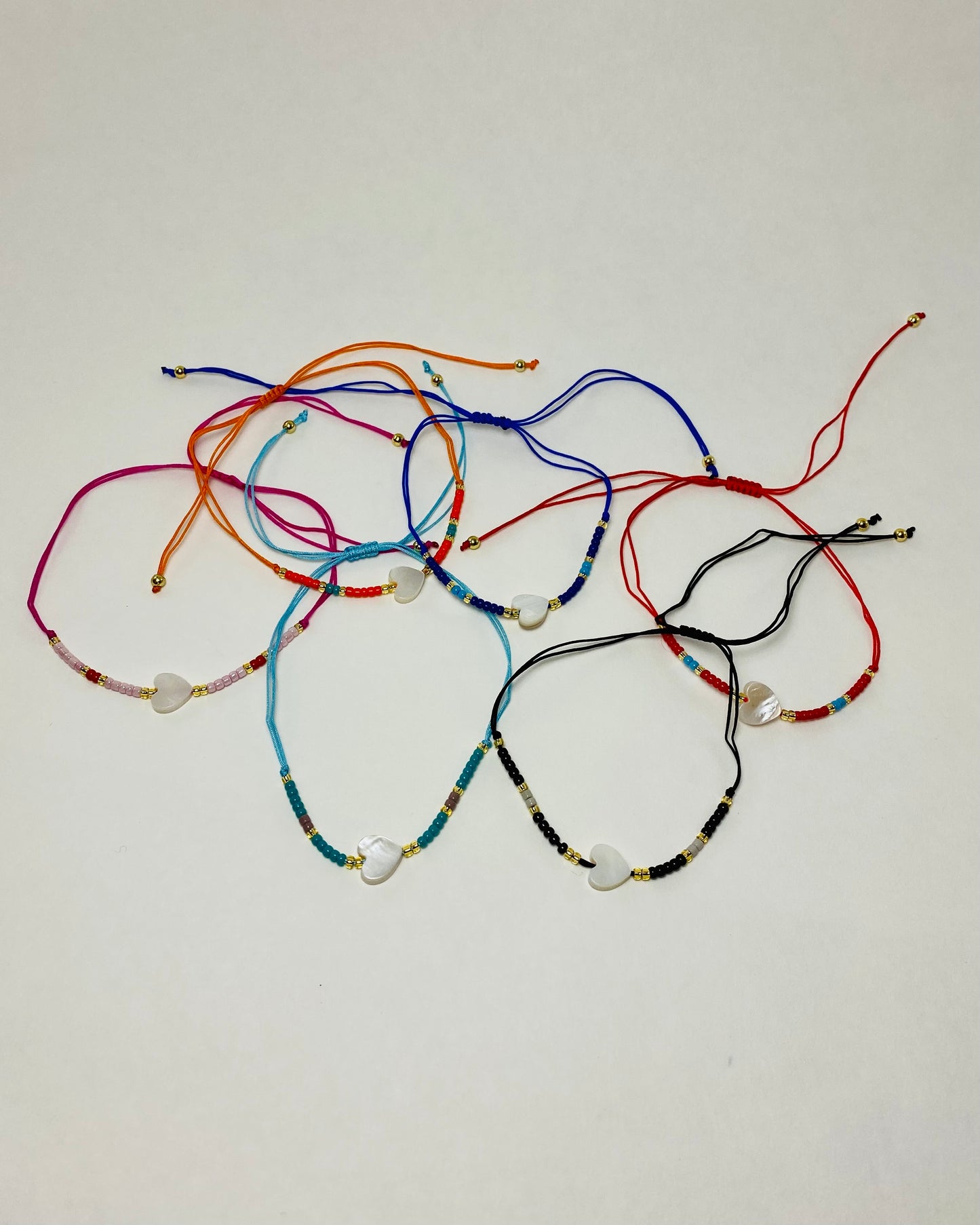 Adjustable Heart Bracelet