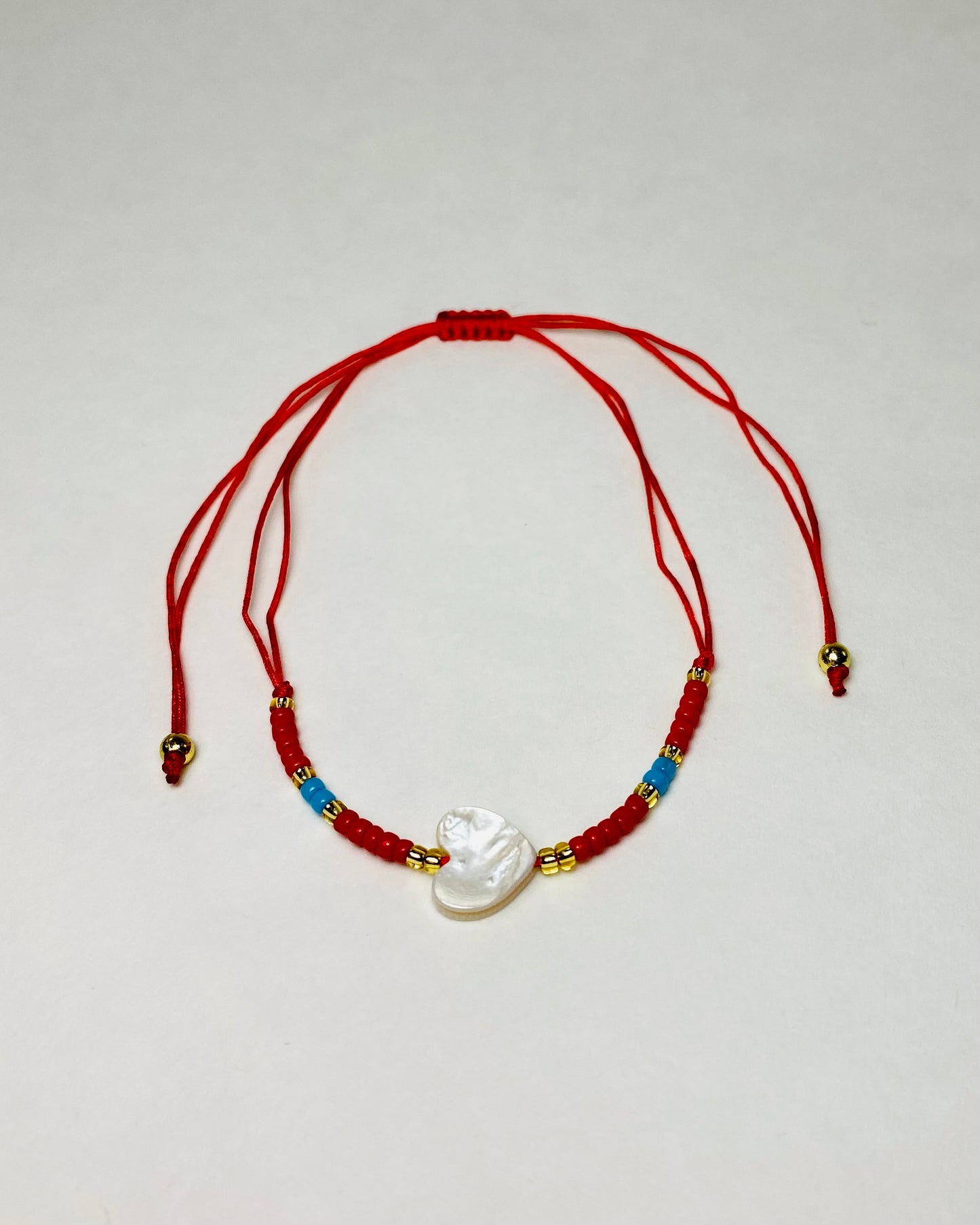 Adjustable Heart Bracelet