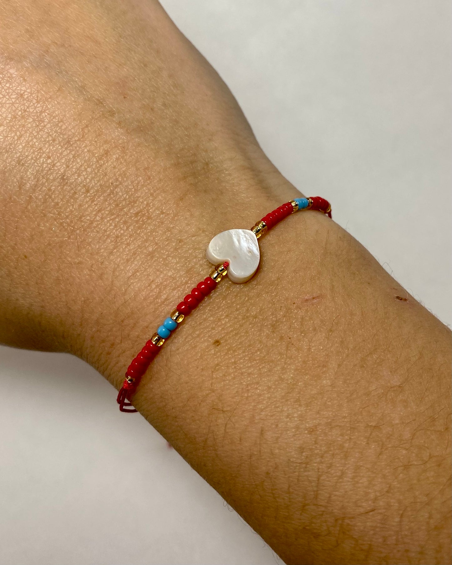 Adjustable Heart Bracelet
