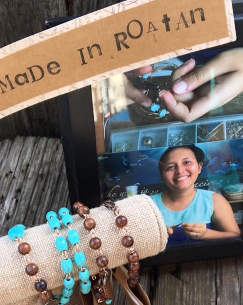 Turquoise Chain Bracelet