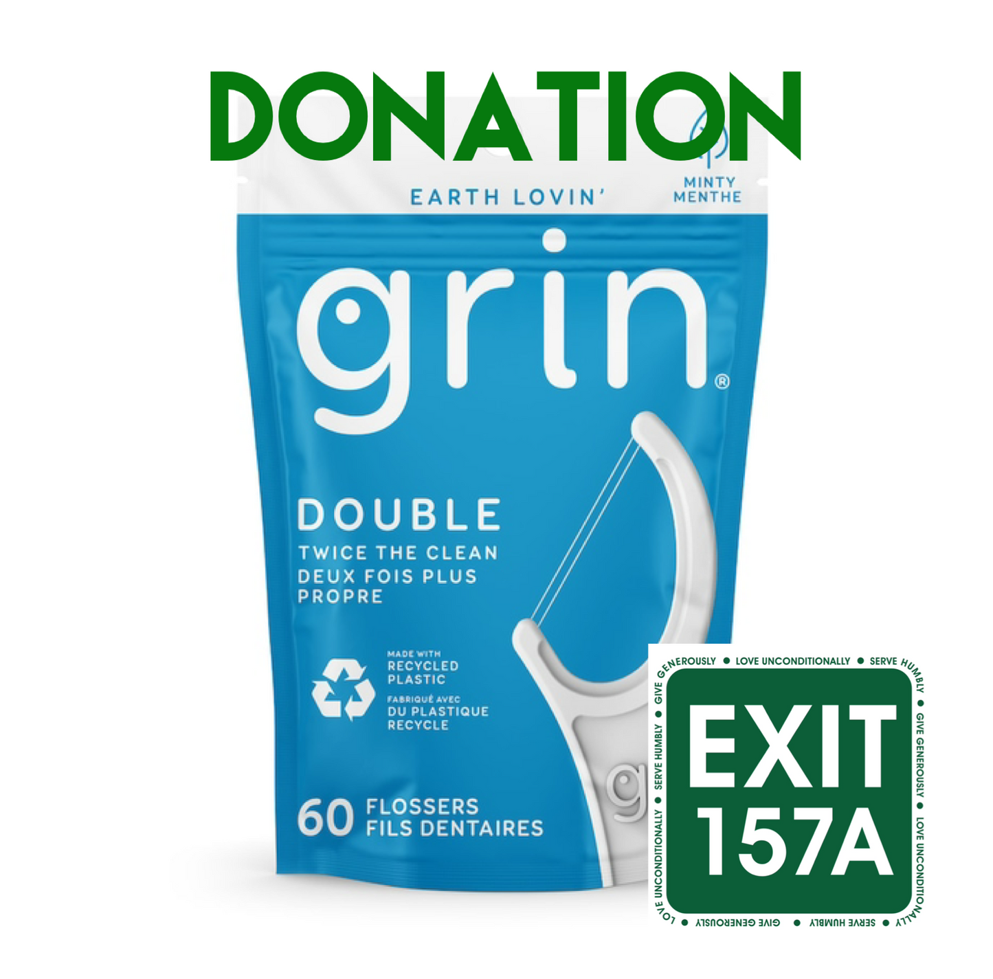 Exit 157A floss donation