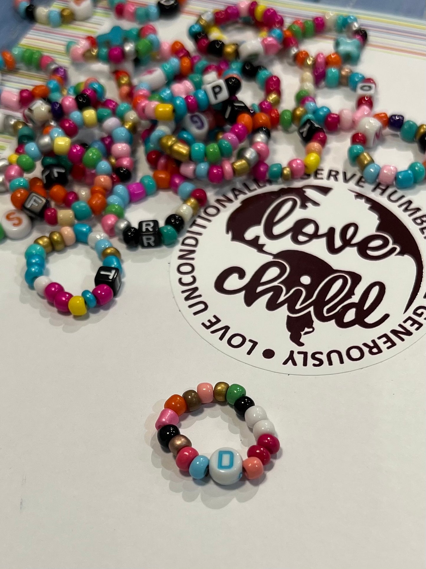 Seed bead ring