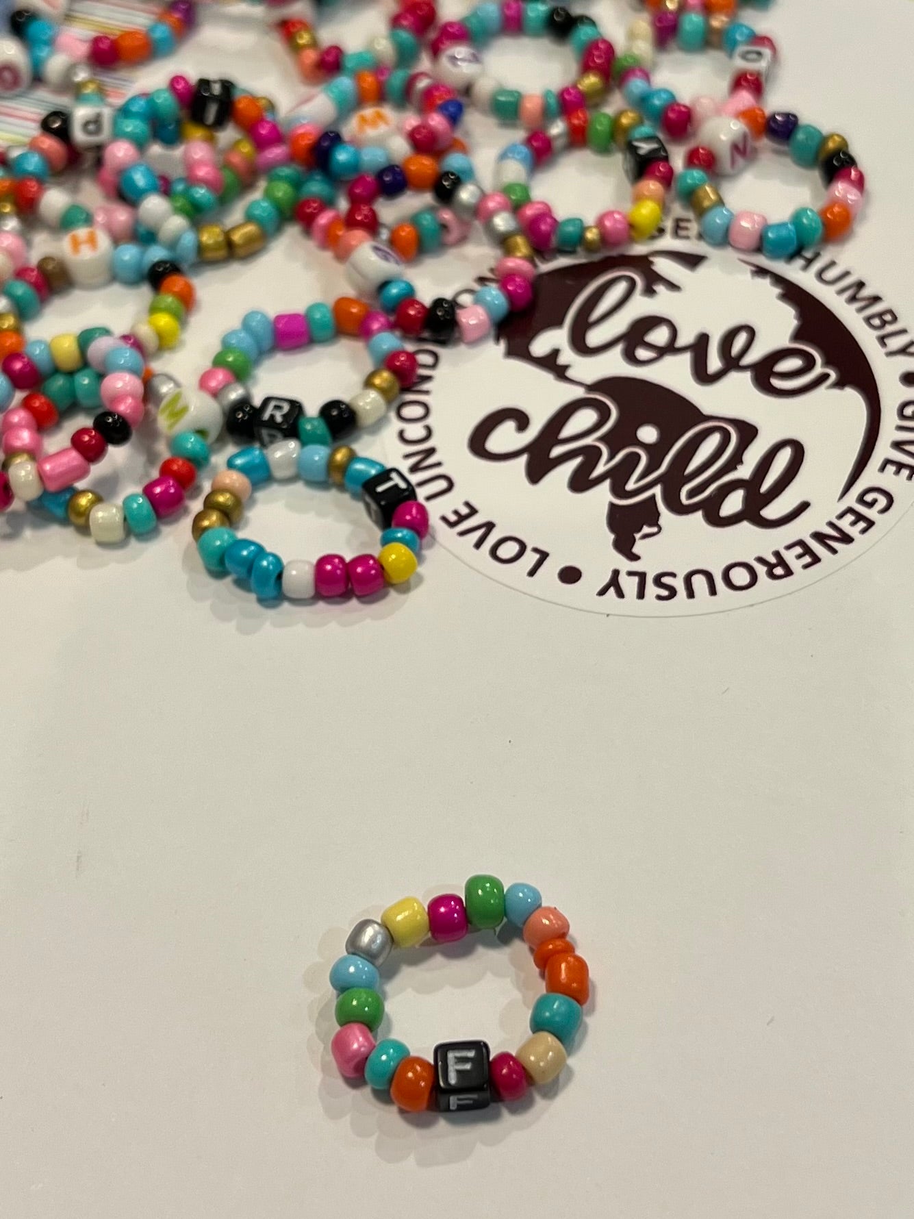 Seed bead ring