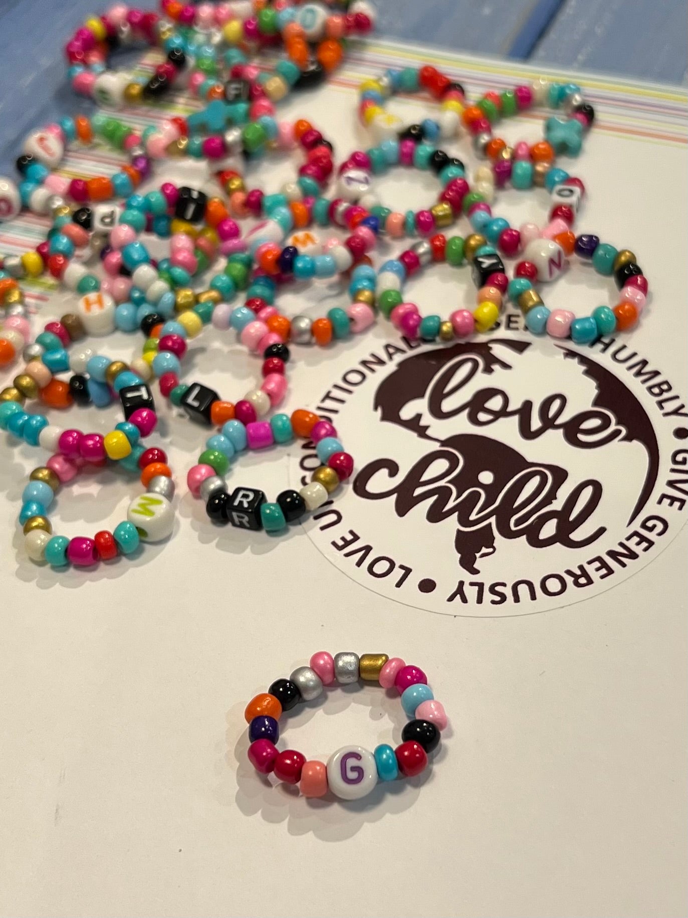 Seed bead ring