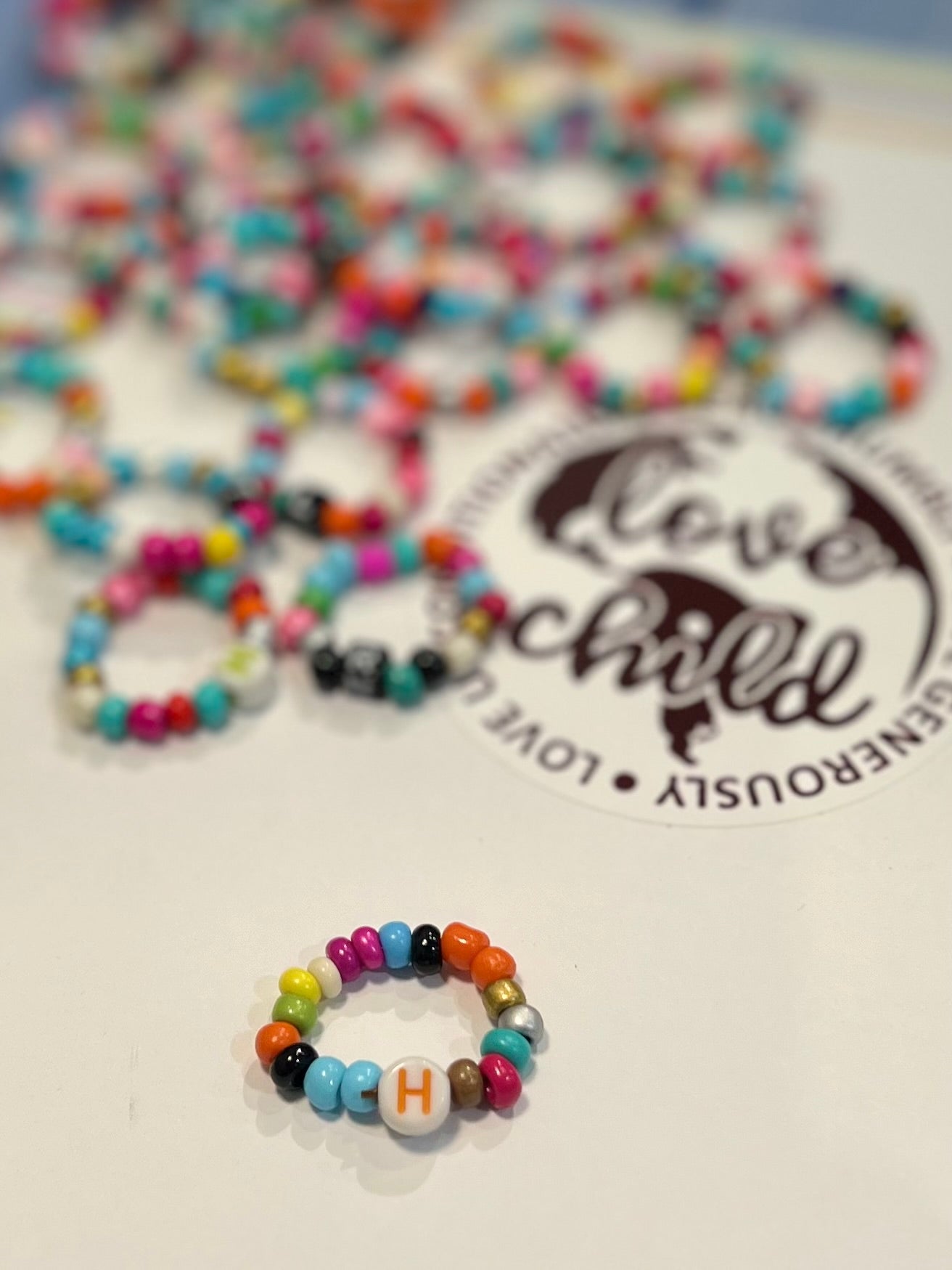 Seed bead ring