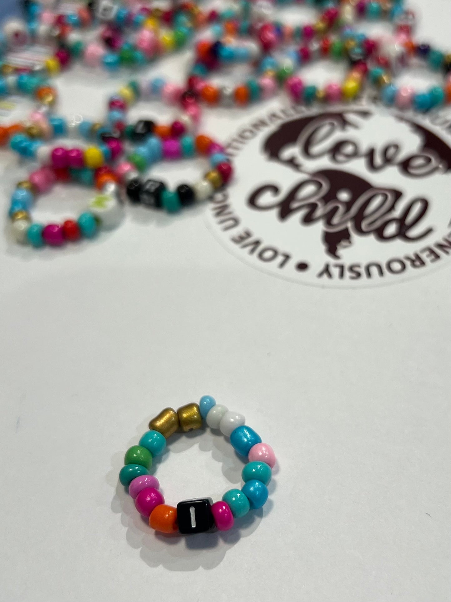 Seed bead ring