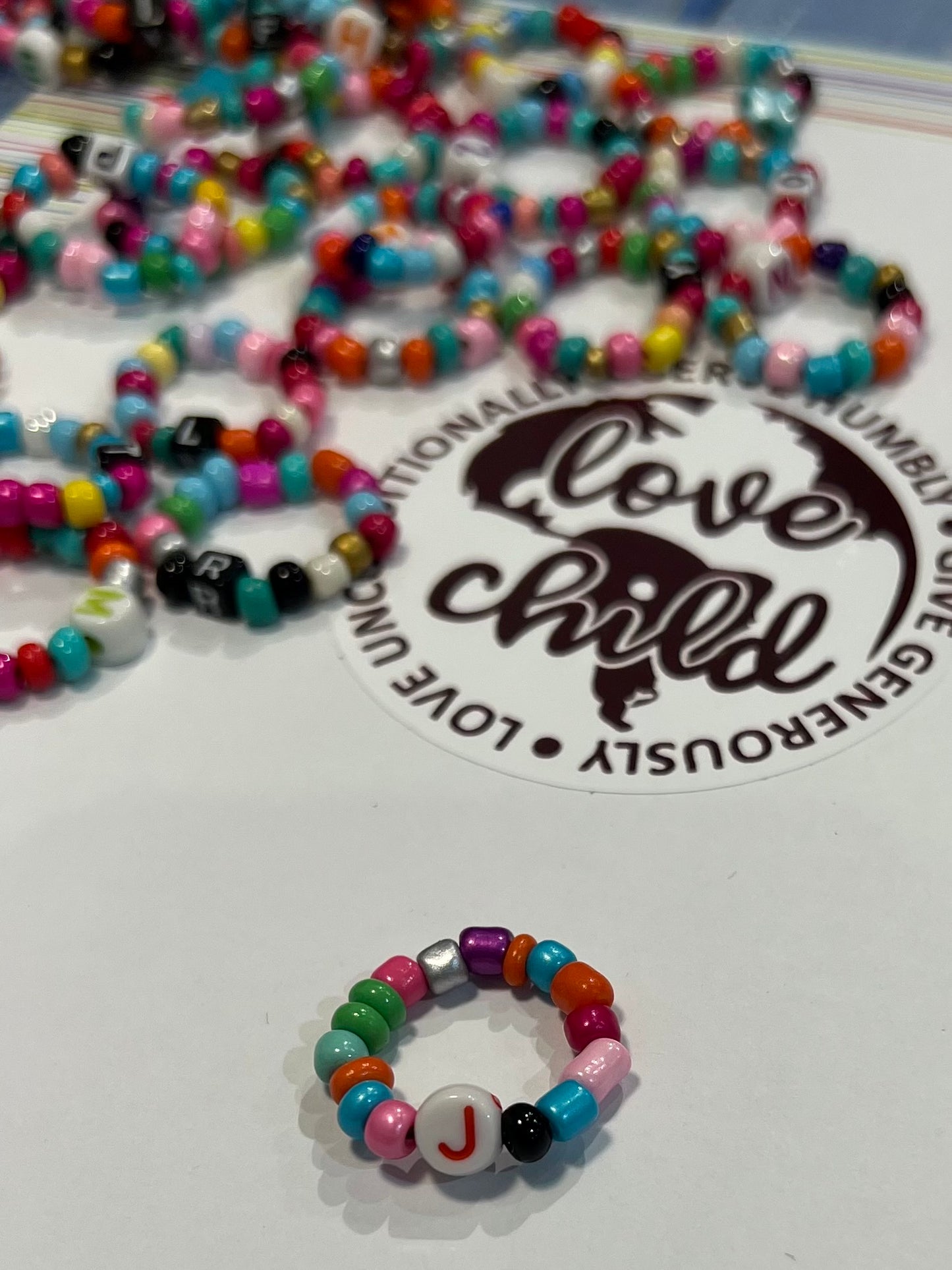 Seed bead ring