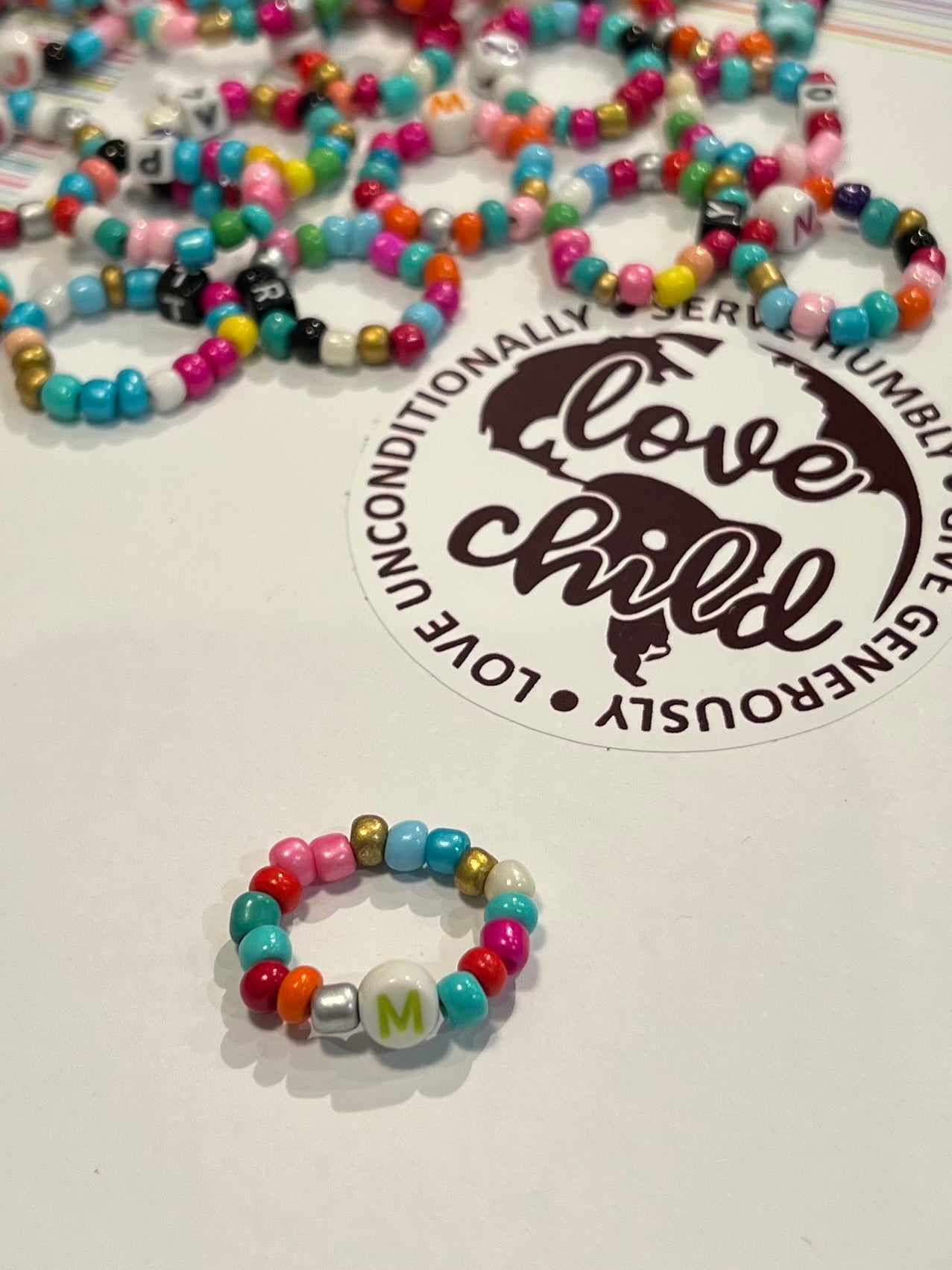 Seed bead ring