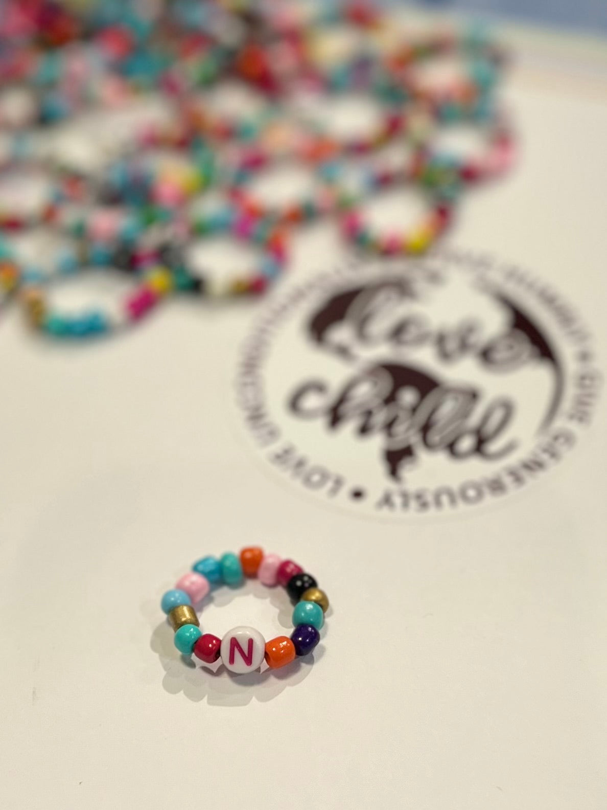 Seed bead ring
