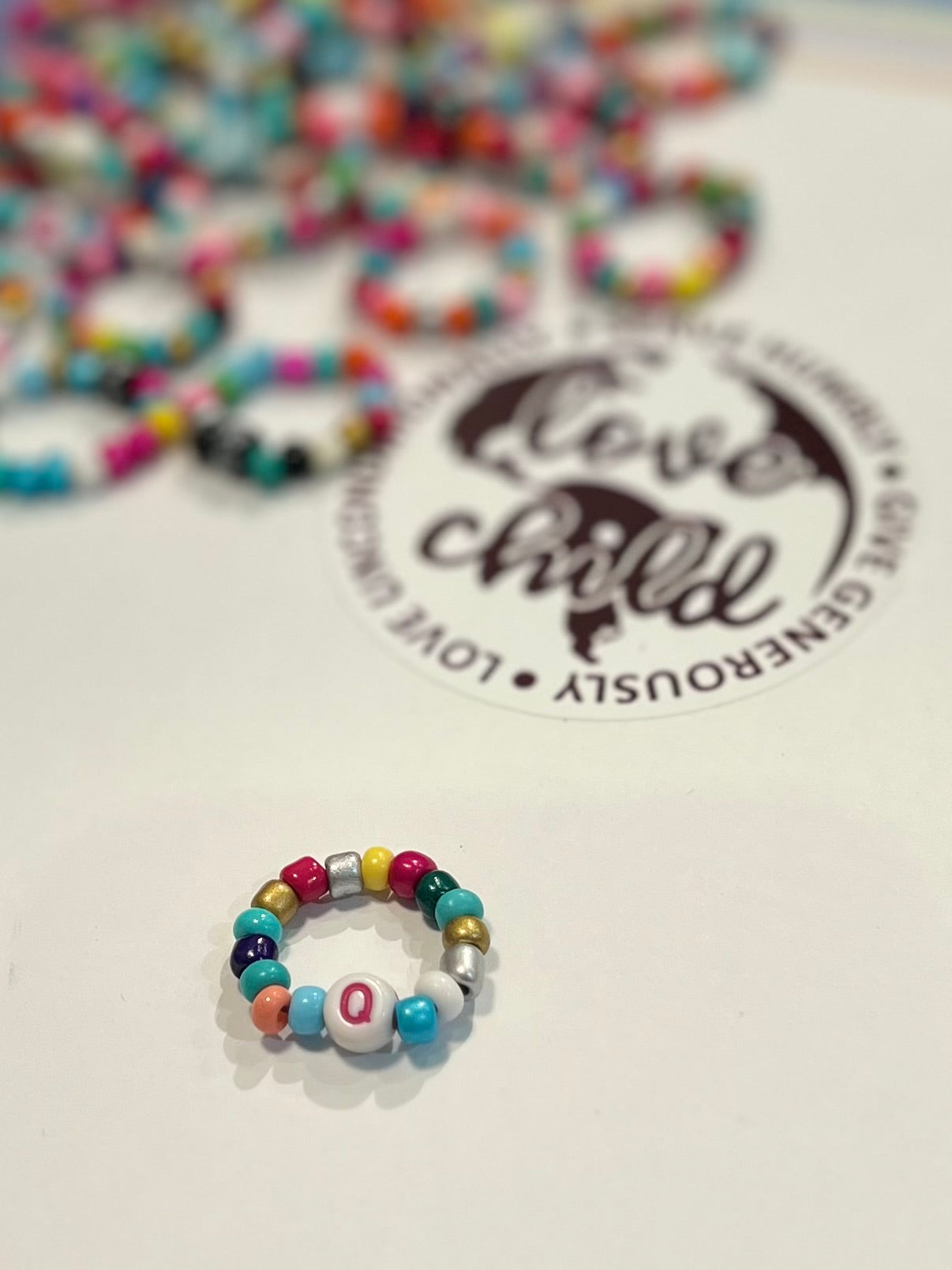 Seed bead ring