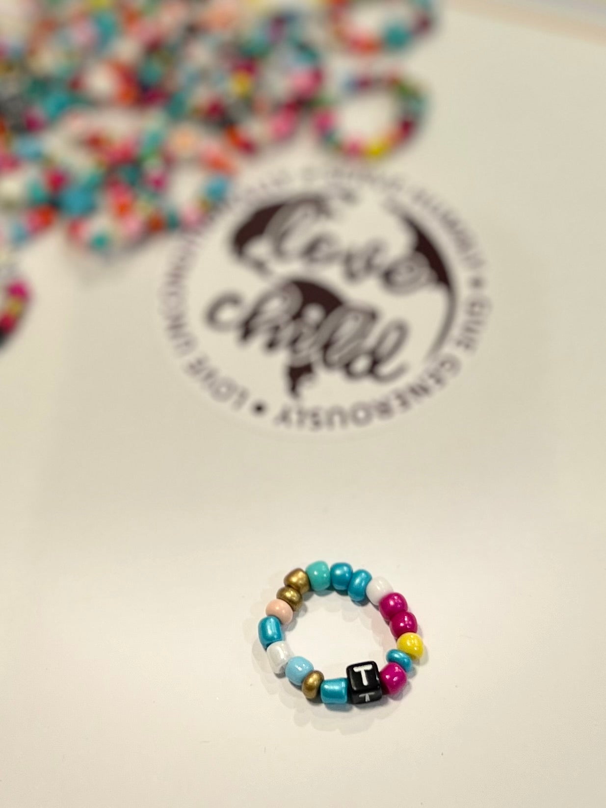 Seed bead ring