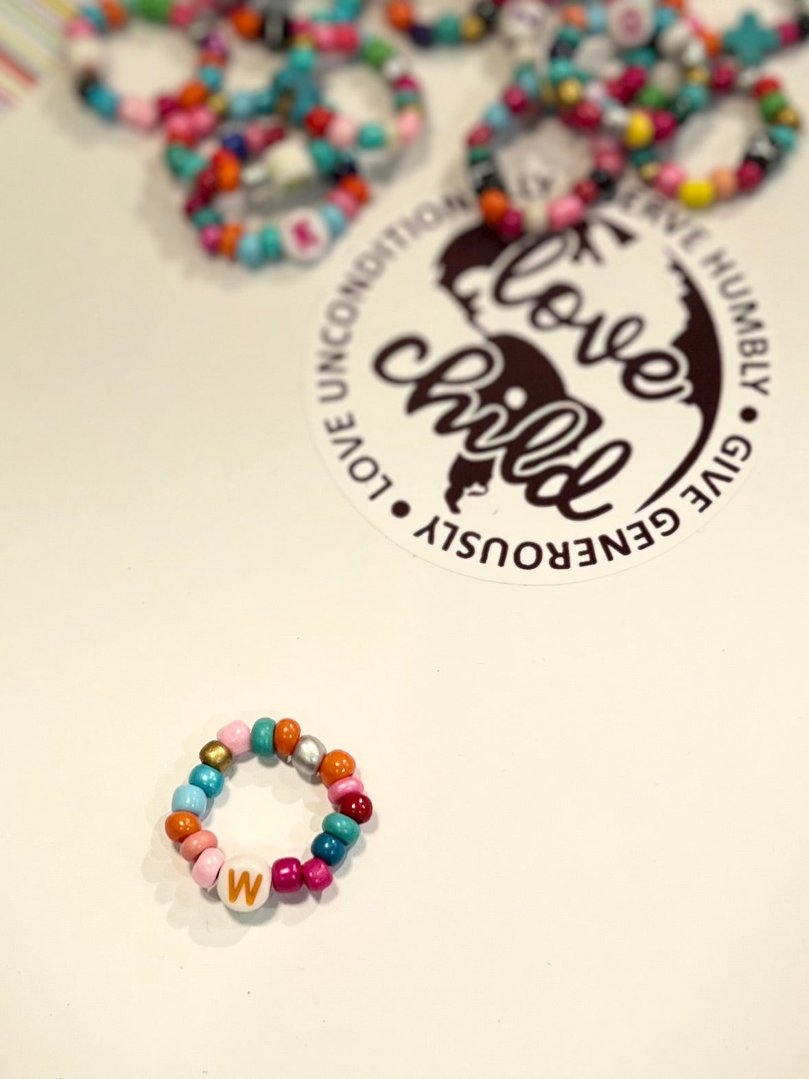 Seed bead ring