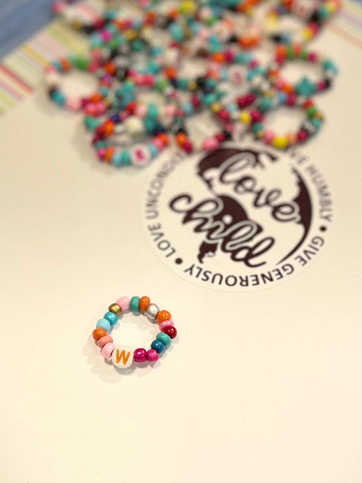 Seed bead ring
