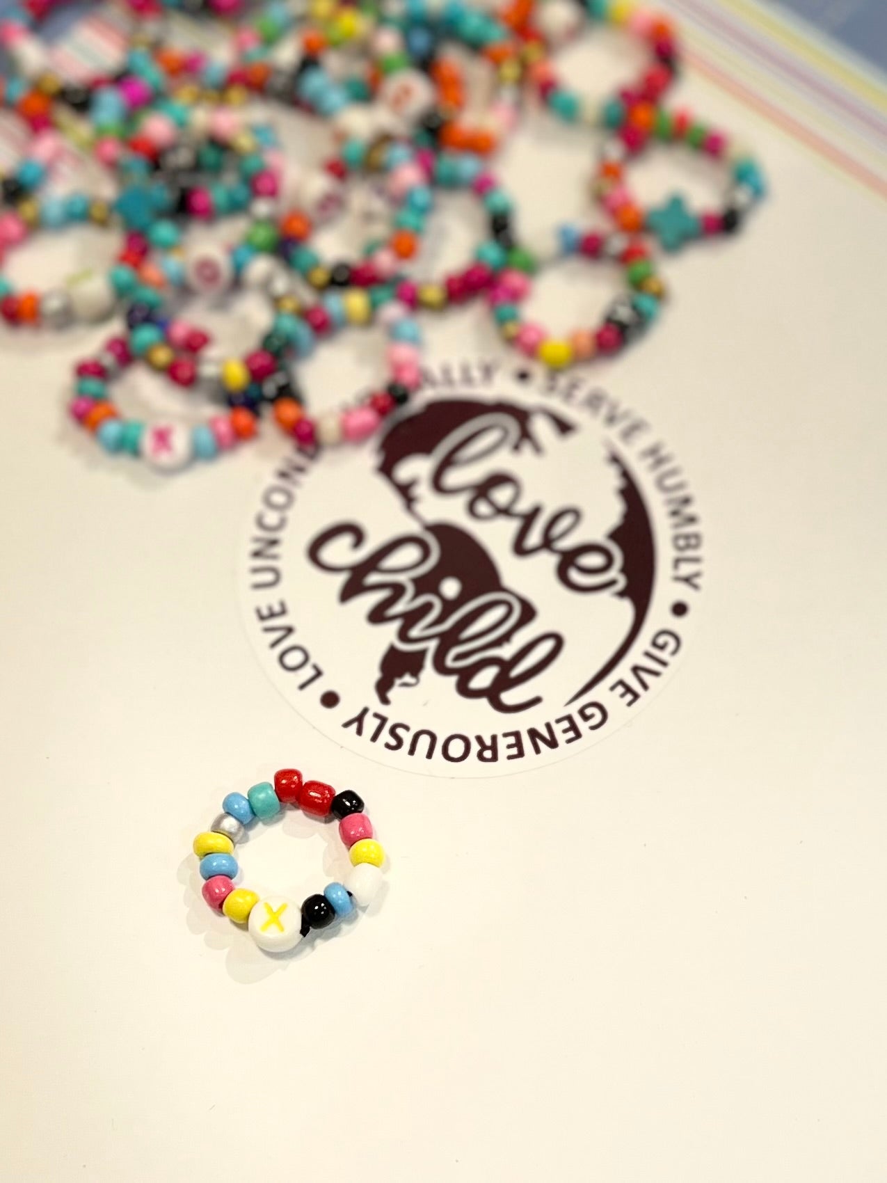 Seed bead ring