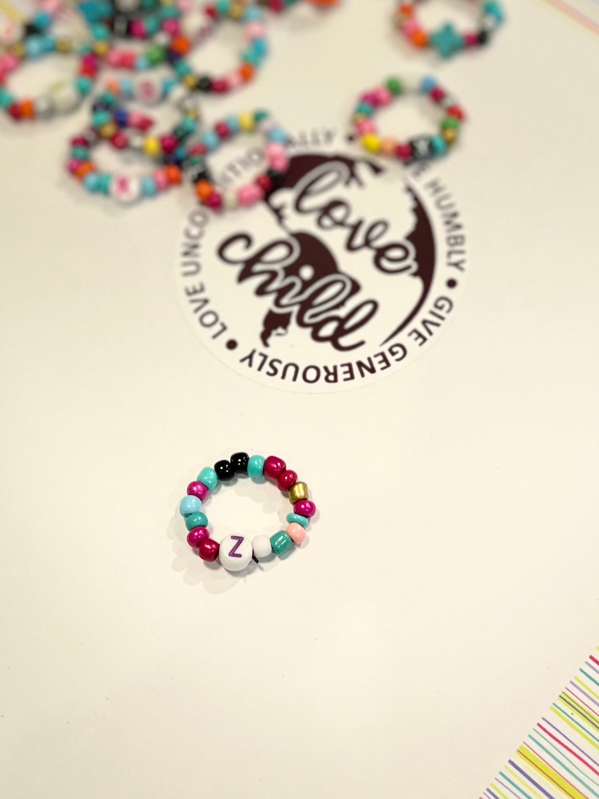 Seed bead ring