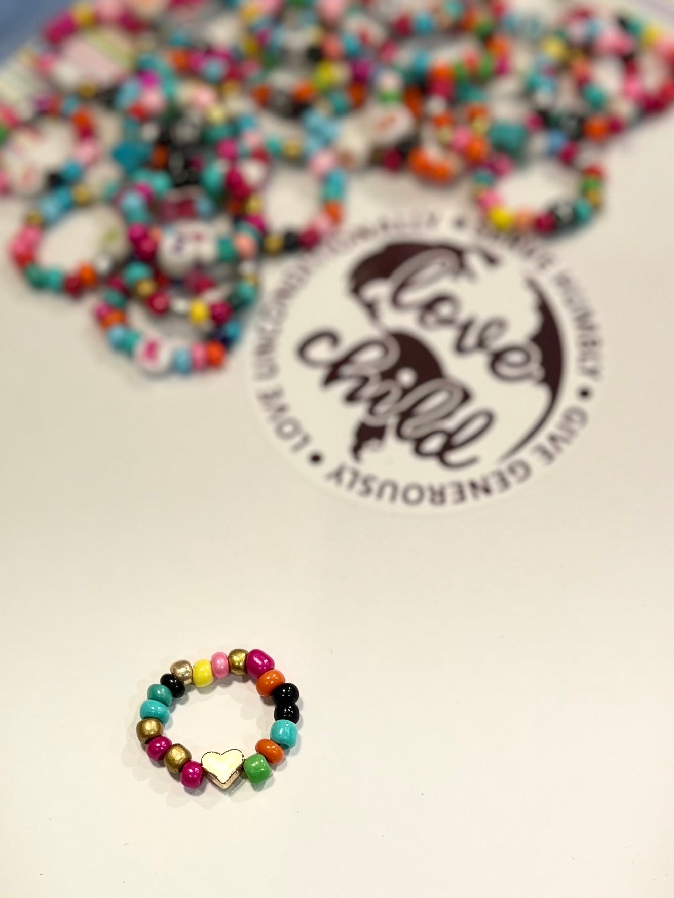 Seed bead ring