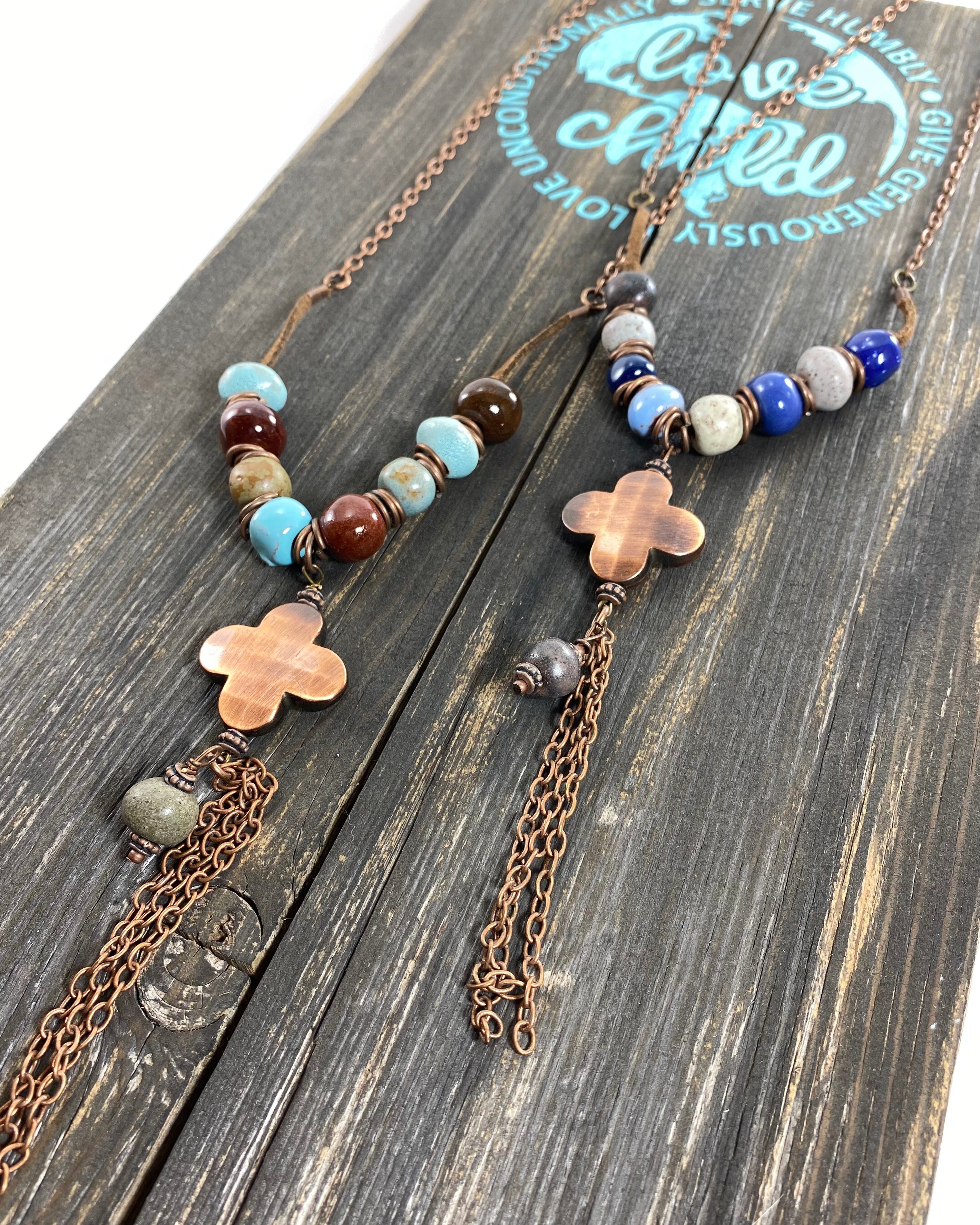Is That The New 2pcs Random Soft Clay Beaded Necklace ??| ROMWE USA
